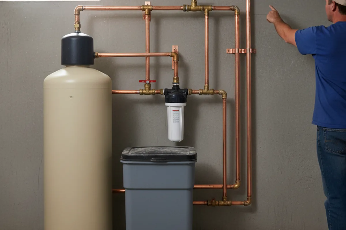 Whole-house water treatment system installed in Schodack Landing